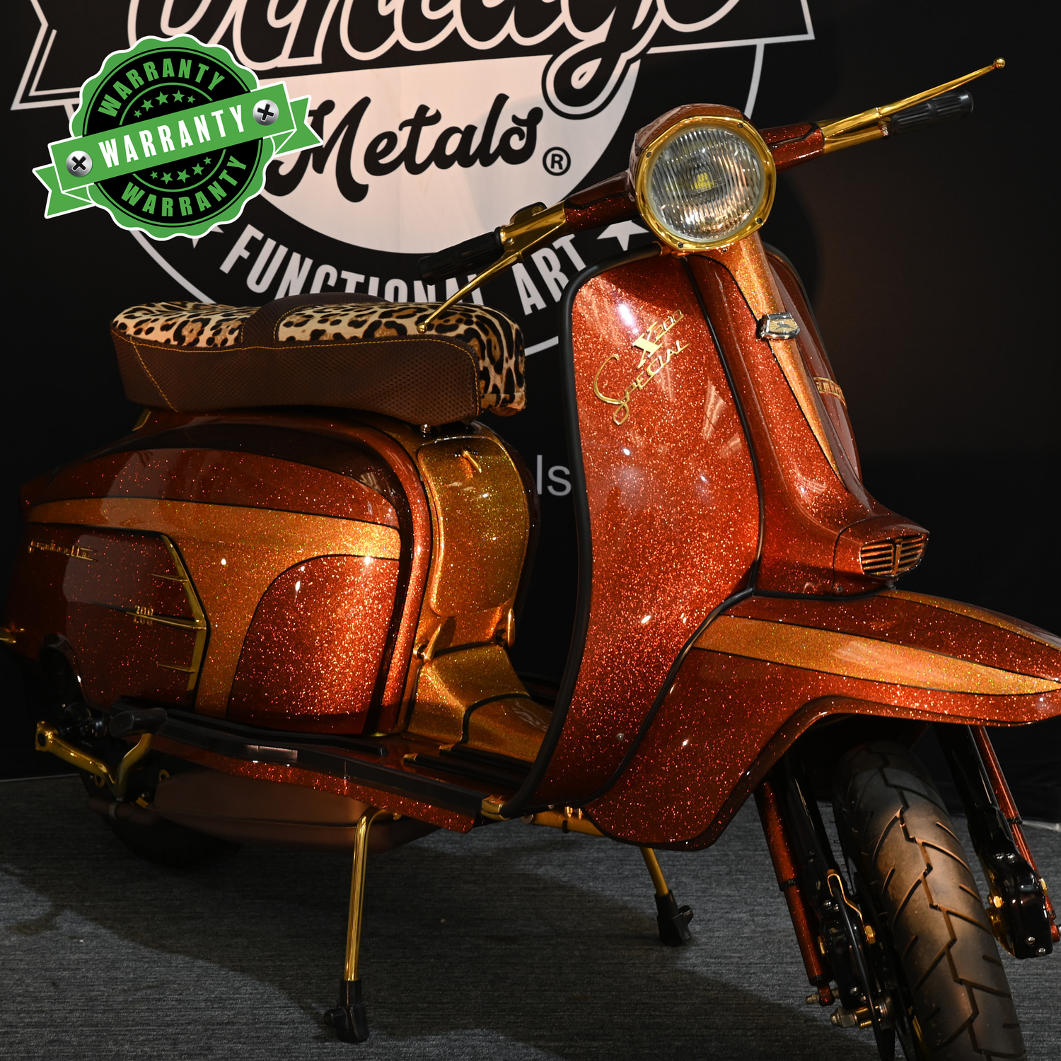 1966 LAMBRETTA SX200 (Brown Sugar) — Vintage Metals